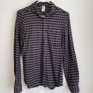 Ben Sherman Casual Long Sleeve Flannel Shirt XS